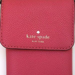 Pink Kate Spade New York - Spencer North/South iPhone CrossBody Bag